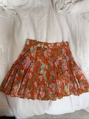 Free People Floral skirt